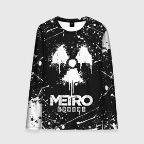 Мужской лонгслив 3D с принтом METRO EXODUS в городе Новоалтайск, 100% полиэстер | длинные рукава, круглый вырез горловины, полуприлегающий силуэт | exodus | horror | metro 2033 | metro exodus | sparta | survival | артём | игры | исход | метро | метро 2035 | спарта | спартанцы