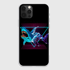 Чехол для iPhone 12 Pro Max Shark: в городе Новоалтайск, Силикон | | 80 | cyber | dark | game | hotline | hotlinemiami | maiami | moon | music | outrun | retro | retrowave | shark | synth | synthwave | акула | игра | кибер | луна | море | ночь | океан | ретро