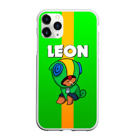 Чехол для iPhone 11 Pro Max матовый с принтом BRAWL STARS LEON (КАПЮШОН) в городе Новоалтайск, Силикон |  | brawl stars | bull | colt | crow | leon | stars | берли | бо | брок | ворон | джесси | динамайк | дэррил | кольт | леон | мортис | нита | пайпер | пенни | поко | пэм | рикошет | спайк | фрэнк | шелли | эль примо