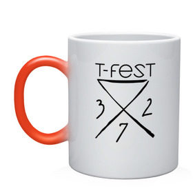 Кружка хамелеон с принтом T-Fest в городе Новоалтайск, керамика | меняет цвет при нагревании, емкость 330 мл | gazgolder | hip hop | mc | rap | t fest | tfest | исполнитель | кирилл | мс | незборецький | реп | репер | речитатив | рэп | рэпер | т | т фест | тфест | украинский | участник | фест | хип | хипхоп | хоп
