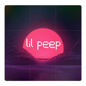 Магнитный плакат 3Х3 с принтом lil peep(Logo) в городе Новоалтайск, Полимерный материал с магнитным слоем | 9 деталей размером 9*9 см | cry baby | lil peep | logo | rap | заход солнца | знаменитости. эмо | известный исполнитель | неон | пип | редактируемое лого | реп | розоватый оттенок | рок | рэп | яркий фон