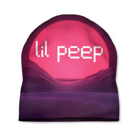 Шапка 3D с принтом lil peep(Logo) в городе Новоалтайск, 100% полиэстер | универсальный размер, печать по всей поверхности изделия | cry baby | lil peep | logo | rap | заход солнца | знаменитости. эмо | известный исполнитель | неон | пип | редактируемое лого | реп | розоватый оттенок | рок | рэп | яркий фон