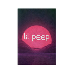 Обложка для паспорта матовая кожа с принтом lil peep(Logo) в городе Новоалтайск, натуральная матовая кожа | размер 19,3 х 13,7 см; прозрачные пластиковые крепления | cry baby | lil peep | logo | rap | заход солнца | знаменитости. эмо | известный исполнитель | неон | пип | редактируемое лого | реп | розоватый оттенок | рок | рэп | яркий фон