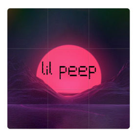 Магнитный плакат 3Х3 с принтом lil peep(Black Logo) в городе Новоалтайск, Полимерный материал с магнитным слоем | 9 деталей размером 9*9 см | cry baby | lil peep | logo | rap | заход солнца | знаменитости. эмо | известный исполнитель | неон | пип | редактируемое лого | реп | розоватый оттенок | рок | рэп | яркий фон
