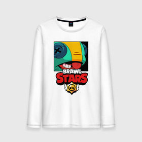 Мужской лонгслив хлопок с принтом Brawl Stars в городе Новоалтайск, 100% хлопок |  | brawl | brawl stars | crow | leon | stars | бравл | бравл старс | браво старс | игра | компьютерная | кров | леон | онлайн | старс