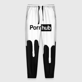 Мужские брюки 3D с принтом PornHub в городе Новоалтайск, 100% полиэстер | манжеты по низу, эластичный пояс регулируется шнурком, по бокам два кармана без застежек, внутренняя часть кармана из мелкой сетки | brazzers | pron | бразерс | браззерс | любовь | сайт | сэкс