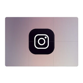 Магнитный плакат 3Х2 с принтом instagram(logo and background) в городе Новоалтайск, Полимерный материал с магнитным слоем | 6 деталей размером 9*9 см | instagram | logo | инстаграм | лого | мягкие цвета | приложение | простая картинка | фотоаппарат | черная картинка | черный | черный значок | черный цвет