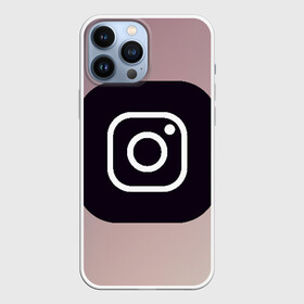 Чехол для iPhone 13 Pro Max с принтом instagram(logo and background) в городе Новоалтайск,  |  | Тематика изображения на принте: instagram | logo | инстаграм | лого | мягкие цвета | приложение | простая картинка | фотоаппарат | черная картинка | черный | черный значок | черный цвет