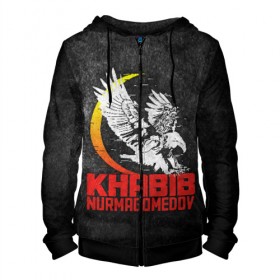 Мужская толстовка 3D на молнии с принтом Khabib Nurmagomedov 242 в городе Новоалтайск, 100% полиэстер | длина до линии бедра, манжеты и пояс оформлены мягкой тканевой резинкой, двухслойный капюшон со шнурком для регулировки, спереди молния, по бокам два кармана | eagles | khabib | mma | nurmagomedov | борьба | дзюдо | нурмагомедов | октагон | орёл | репплинг | самбо
