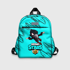 Детский рюкзак 3D с принтом Brawl Stars CROW в городе Новоалтайск, 100% полиэстер | лямки с регулируемой длиной, сверху петелька, чтобы рюкзак можно было повесить на вешалку. Основное отделение закрывается на молнию, как и внешний карман. Внутри дополнительный карман. По бокам два дополнительных кармашка | brawl | brawl stars | crow | leon | stars | бравл | бравл старс | браво старс | игра | компьютерная | кров | леон | онлайн | старс