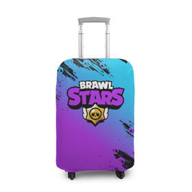 Чехол для чемодана 3D с принтом Brawl Stars в городе Новоалтайск, 86% полиэфир, 14% спандекс | двустороннее нанесение принта, прорези для ручек и колес | brawl | brawl stars | crow | leon | stars | бравл | бравл старс | браво старс | игра | компьютерная | кров | леон | онлайн | старс