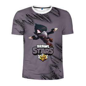 Мужская футболка 3D спортивная с принтом Brawl Stars CROW в городе Новоалтайск, 100% полиэстер с улучшенными характеристиками | приталенный силуэт, круглая горловина, широкие плечи, сужается к линии бедра | brawl | brawl stars | crow | leon | stars | бравл | бравл старс | браво старс | игра | компьютерная | кров | леон | онлайн | старс