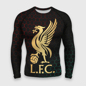 Мужской рашгард 3D с принтом Ливерпуль в городе Новоалтайск,  |  | liverpool | liverpool fc | ynwa | you never walk alone | ливерпуль | фан ливерпуля | фанатская | футбол | футболист | футбольный клуб | энфильд