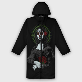 Дождевик унисекс 3D с принтом Mona Lisa   Santa Muerte в городе Новоалтайск,  |  | dead | death | lisa | mona | muerte | muertos | santa | день | искуство | картина | лиза | мона | муэрте | муэртес | муэртос | роза | розы | санта | тату | татуировка | цветы | череп