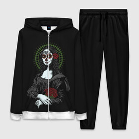 Женский костюм 3D с принтом Mona Lisa   Santa Muerte в городе Новоалтайск,  |  | dead | death | lisa | mona | muerte | muertos | santa | день | искуство | картина | лиза | мона | муэрте | муэртес | муэртос | роза | розы | санта | тату | татуировка | цветы | череп