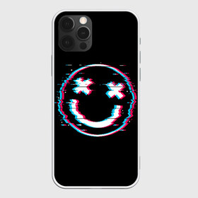 Чехол для iPhone 12 Pro Max с принтом Glitch Smile в городе Новоалтайск, Силикон |  | Тематика изображения на принте: art | glitch | smile | арт | глитч | глич | картинка | картинки | мода | прикольная | прикольные | смайл | смайли | смайлик | тренд | тренды