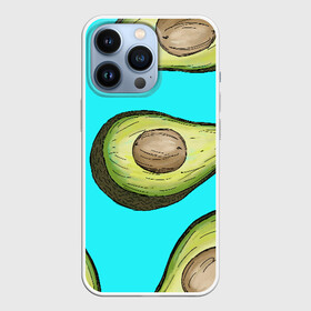 Чехол для iPhone 13 Pro с принтом Авокадо в городе Новоалтайск,  |  | avocados | авокадо | веганский | вегетарианский | вегетарианское | еда | едой | еды | зеленое | зелёные | зеленый | фрукт | фруктами | фруктовое | фруктовый | фрукты