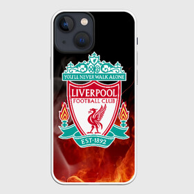 Чехол для iPhone 13 mini с принтом LIVERPOOL в городе Новоалтайск,  |  | lfc | liverpool | sport | ynwa | ливерпуль | лфк | спорт
