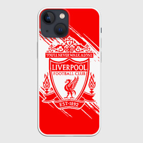 Чехол для iPhone 13 mini с принтом LIVERPOOL в городе Новоалтайск,  |  | lfc | liverpool | sport | ynwa | ливерпуль | лфк | спорт