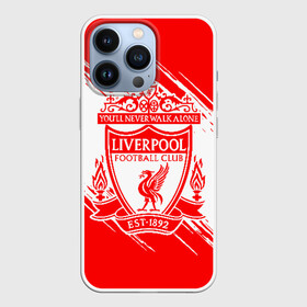 Чехол для iPhone 13 Pro с принтом LIVERPOOL в городе Новоалтайск,  |  | Тематика изображения на принте: lfc | liverpool | sport | ynwa | ливерпуль | лфк | спорт