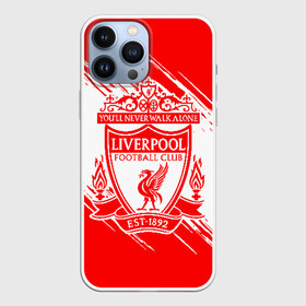 Чехол для iPhone 13 Pro Max с принтом LIVERPOOL в городе Новоалтайск,  |  | Тематика изображения на принте: lfc | liverpool | sport | ynwa | ливерпуль | лфк | спорт
