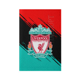 Обложка для паспорта матовая кожа с принтом LIVERPOOL в городе Новоалтайск, натуральная матовая кожа | размер 19,3 х 13,7 см; прозрачные пластиковые крепления | lfc | liverpool | sport | ynwa | ливерпуль | лфк | спорт