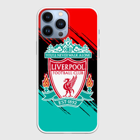 Чехол для iPhone 13 Pro Max с принтом LIVERPOOL в городе Новоалтайск,  |  | Тематика изображения на принте: lfc | liverpool | sport | ynwa | ливерпуль | лфк | спорт
