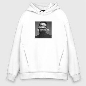 Мужское худи Oversize хлопок с принтом Noize MC NO COMMENTS в городе Новоалтайск, френч-терри — 70% хлопок, 30% полиэстер. Мягкий теплый начес внутри —100% хлопок | боковые карманы, эластичные манжеты и нижняя кромка, капюшон на магнитной кнопке | Тематика изображения на принте: no comments | noize | noize mc | ваня нойз | музыка | нойз | нойз мс | реп | рок