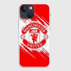 Чехол для iPhone 13 mini с принтом МАНЧЕСТЕР ЮНАЙТЕД в городе Новоалтайск,  |  | fc | fcmu | football | football club | manchester united | sport | манчестер юнайтед | спорт | фк | фкмю | футбол | футбольный клуб