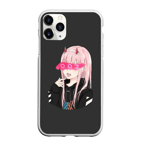 Чехол для iPhone 11 Pro Max матовый с принтом Zero Two в городе Новоалтайск, Силикон |  | ahegao | anime | girl | girls | hikky | kawaii | kowai | senpai | waifu | yandre | аниме | ахегао | вайфу | девушка | кавай | кун | семпай | сенпай | тян