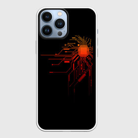 Чехол для iPhone 13 Pro Max с принтом Fire IC в городе Новоалтайск,  |  | Тематика изображения на принте: android | apple | fire | ic | intel | nano | pc | technology | андроид | андройд | картинка | микросхема | нано | пк | прикольная | програмист | программа | процессор | схема | технологии | технология
