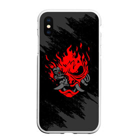 Чехол для iPhone XS Max матовый с принтом SAMURAI KEANU REEVES в городе Новоалтайск, Силикон | Область печати: задняя сторона чехла, без боковых панелей | cd project red | cyberpunk 2077 | keanu reeves | samurai | киану ривз | киберпанк 2077 | самураи
