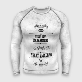 Мужской рашгард 3D с принтом Острые козырьки в городе Новоалтайск,  |  | gin | peaky blinders | shelby | the garrison | альфи соломонс | артур | братья | гаррисон | грейс берджесс | джин | джон | мафия | острые козырьки | сериал | томас | финн | шелби
