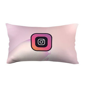 Подушка 3D антистресс с принтом Instagram(редактируемое лого) в городе Новоалтайск, наволочка — 100% полиэстер, наполнитель — вспененный полистирол | состоит из подушки и наволочки на молнии | 