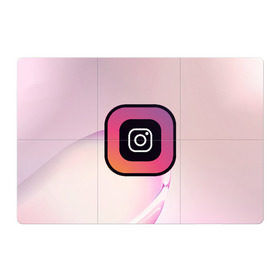 Магнитный плакат 3Х2 с принтом Instagram(редактируемое лого) в городе Новоалтайск, Полимерный материал с магнитным слоем | 6 деталей размером 9*9 см | 
