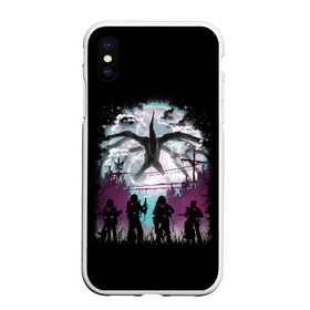 Чехол для iPhone XS Max матовый с принтом Stranger Things в городе Новоалтайск, Силикон | Область печати: задняя сторона чехла, без боковых панелей | 11 | buster | demogorgon | ghost | stranger things | демогоргон | загадочные события | изнанка | кино | монстр | охотники | очень странные дела | приведения | сериал | фильм
