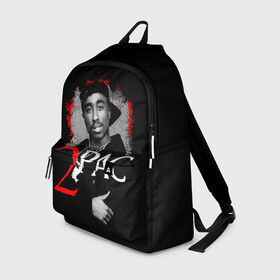 Рюкзак 3D с принтом 2pac в городе Новоалтайск, 100% полиэстер | лямки с регулируемой длиной, сверху петелька, чтобы рюкзак можно было повесить на вешалку. Основное отделение закрывается на молнию, как и внешний карман. Внутри два дополнительных кармана, один из которых закрывается на молнию. По бокам два дополнительных кармашка | 2pac | changes | nigga | oldschool | pac | rap | нигга | олдскулл | пак | рэп | тупак