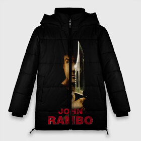 Женская зимняя куртка 3D с принтом John Rambo в городе Новоалтайск, верх — 100% полиэстер; подкладка — 100% полиэстер; утеплитель — 100% полиэстер | длина ниже бедра, силуэт Оверсайз. Есть воротник-стойка, отстегивающийся капюшон и ветрозащитная планка. 

Боковые карманы с листочкой на кнопках и внутренний карман на молнии | action | army | blood | first | john | last | rambo | stallone | states | sylvester | united | usa | армия | боевик | джон | кровь | первая | последняя | рэмбо | сильвестр | сталлоне | сша