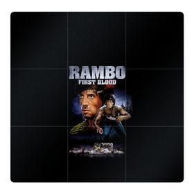 Магнитный плакат 3Х3 с принтом Rambo: First Blood в городе Новоалтайск, Полимерный материал с магнитным слоем | 9 деталей размером 9*9 см | action | army | blood | first | john | last | rambo | stallone | states | sylvester | united | usa | армия | боевик | джон | кровь | первая | последняя | рэмбо | сильвестр | сталлоне | сша
