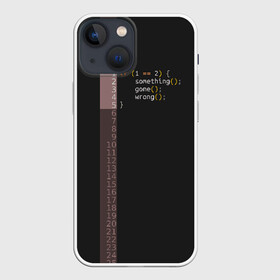 Чехол для iPhone 13 mini с принтом if 1  2 в городе Новоалтайск,  |  | it | php | айтишник | код | кодер | ошибка | програма | програмист | программа | программист | разработка | разработчик | сайт | сайты | си | си плюсплюс | си шарп | технарь | условие | явапхп | яваскрипт