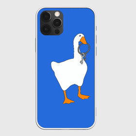 Чехол для iPhone 12 Pro Max с принтом Untitled Goose Game в городе Новоалтайск, Силикон |  | epic store | ugg | untitled goose game | гусь | игра без названия | игра про гуся | неназванная игра про гуся