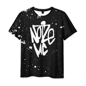 Мужская футболка 3D с принтом Noize MC в городе Новоалтайск, 100% полиэфир | прямой крой, круглый вырез горловины, длина до линии бедер | Тематика изображения на принте: face2face | mc | noize | noize mc | protivo gunz | rыchigy mashыn 13 | v.i.p | алексеев | иван алексеев | мс | ноиз | ноиз мс | нойз | нойз мс | реп | рок | рэп | хип хоп | шум | шуметь