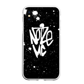 Чехол для iPhone XS Max матовый с принтом Noize MC в городе Новоалтайск, Силикон | Область печати: задняя сторона чехла, без боковых панелей | face2face | mc | noize | noize mc | protivo gunz | rыchigy mashыn 13 | v.i.p | алексеев | иван алексеев | мс | ноиз | ноиз мс | нойз | нойз мс | реп | рок | рэп | хип хоп | шум | шуметь