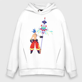 Мужское худи Oversize хлопок с принтом Promare Galo в городе Новоалтайск, френч-терри — 70% хлопок, 30% полиэстер. Мягкий теплый начес внутри —100% хлопок | боковые карманы, эластичные манжеты и нижняя кромка, капюшон на магнитной кнопке | anime | galo | promare | аниме | гало | промар
