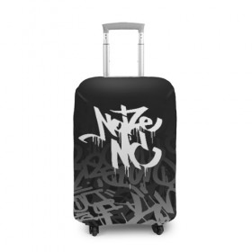 Чехол для чемодана 3D с принтом NOIZE MC в городе Новоалтайск, 86% полиэфир, 14% спандекс | двустороннее нанесение принта, прорези для ручек и колес | noize mc | нойз мс