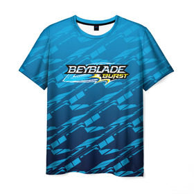 Мужская футболка 3D с принтом Beyblade Burst. в городе Новоалтайск, 100% полиэфир | прямой крой, круглый вырез горловины, длина до линии бедер | beyblade burst | аниме | бейблэйд бёрст | игра