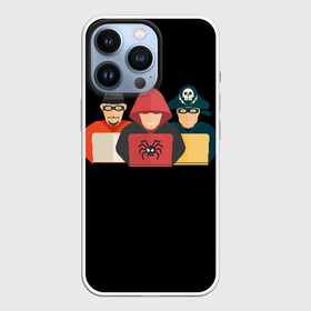 Чехол для iPhone 13 Pro с принтом HackTeam в городе Новоалтайск,  |  | hackteam | код | ноут | ноутбук | ноутбуки | пират | программист | программистам | программисты | хакер | хакеры
