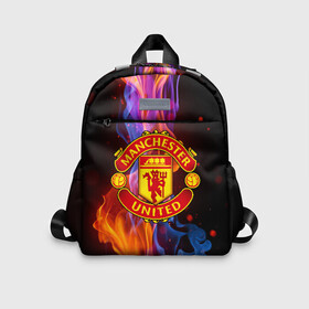 Детский рюкзак 3D с принтом МАНЧЕСТЕР ЮНАЙТЕД | FCMU | MANCHESTER UNITED в городе Новоалтайск, 100% полиэстер | лямки с регулируемой длиной, сверху петелька, чтобы рюкзак можно было повесить на вешалку. Основное отделение закрывается на молнию, как и внешний карман. Внутри дополнительный карман. По бокам два дополнительных кармашка | fc | fcmu | football | football club | manchester united | sport | манчестер юнайтед | спорт | фк | фкмю | футбол | футбольный клуб