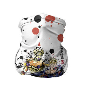 Бандана-труба 3D с принтом JoJos Bizarre Adventure в городе Новоалтайск, 100% полиэстер, ткань с особыми свойствами — Activecool | плотность 150‒180 г/м2; хорошо тянется, но сохраняет форму | adventure | bizarre | joestar | jojo | jojos | jonathan | joseph | joutarou | kuujou | manga | джоджо | джозеф | джонатан | джостар | дзётаро | кудзё | манга | невероятные | приключения