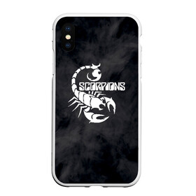 Чехол для iPhone XS Max матовый с принтом SCORPIONS в городе Новоалтайск, Силикон | Область печати: задняя сторона чехла, без боковых панелей | scorpions | клаус майне | маттиас ябс | микки ди | павел мончивода | рудольф шенкер | скорпион | скорпионс